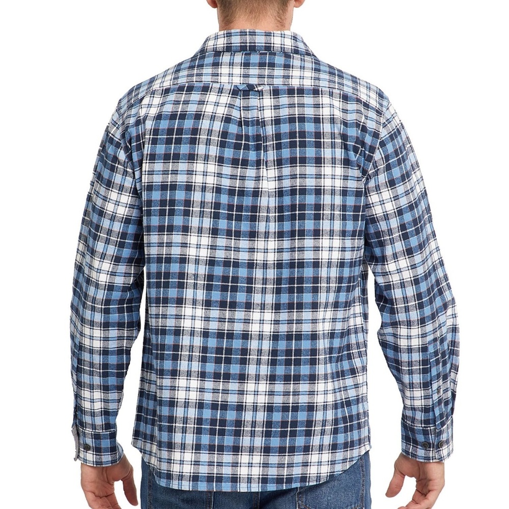 NEW Eddie Bauer Bristol Men's Flannel Shirt - Picture 4 of 4